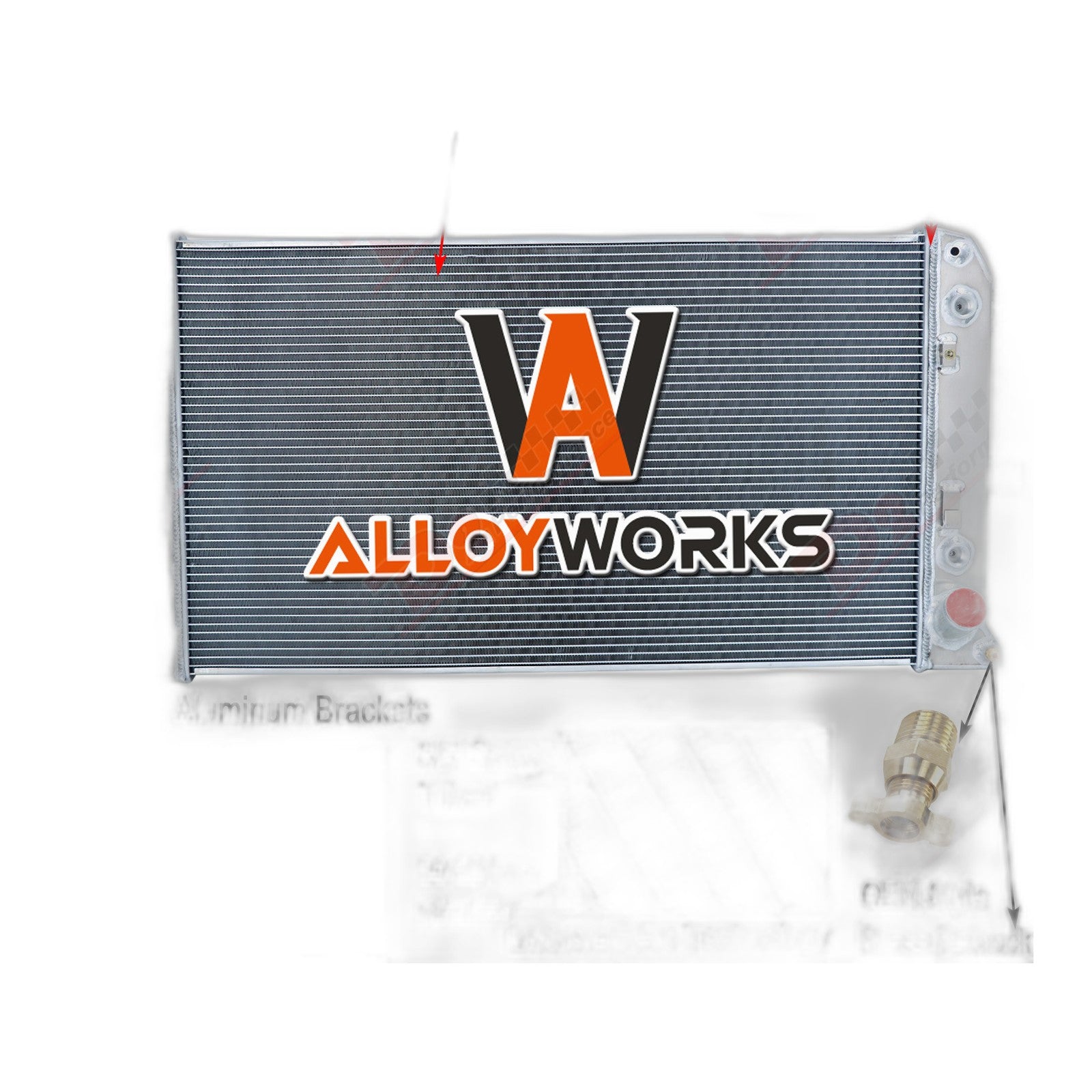 LB7 Duramax Radiator 2001-2005 - New Direct-Fit Diesel Replacement