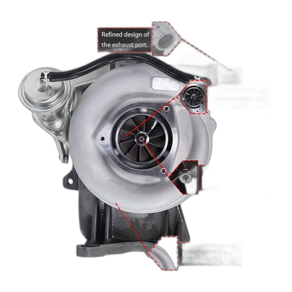 LB7 Duramax Turbocharger 2001-04 - Remanufactured Direct-Fit Diesel Replacement