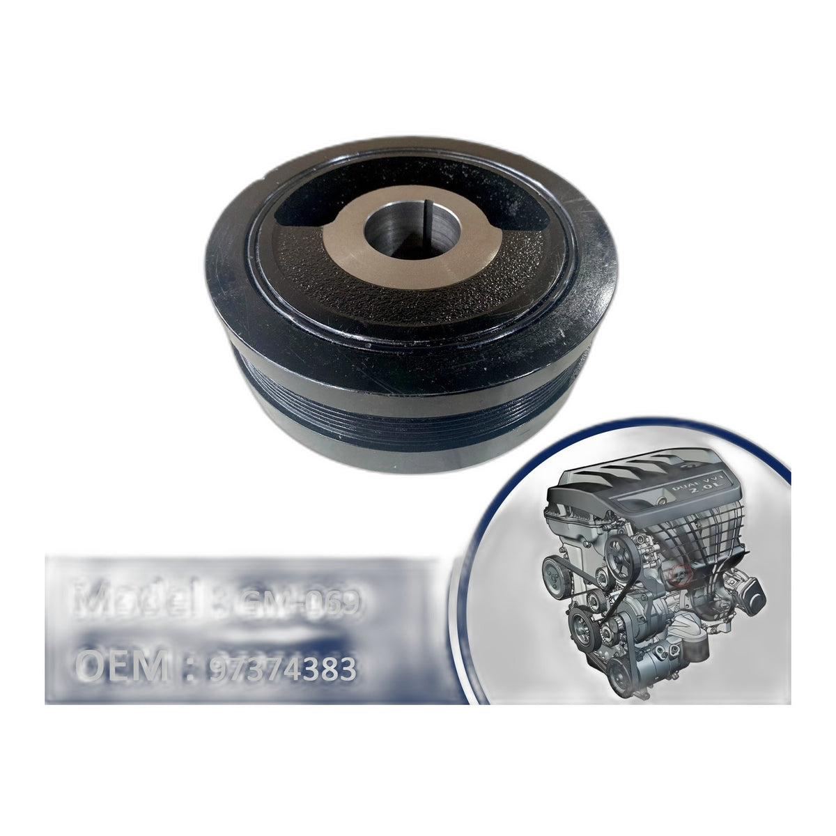 LBZ Duramax Harmonic Balancer 2006-2010 - New Direct-Fit Diesel Replacement