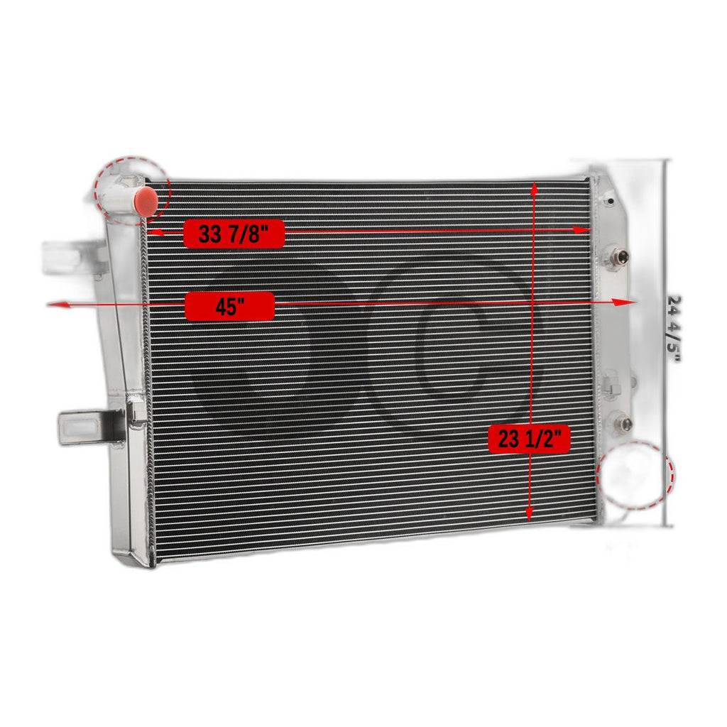 LBZ Duramax Radiator 2006-10 - New Direct-Fit Diesel Replacement
