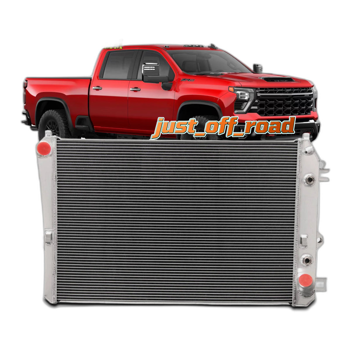 LBZ Duramax Radiator 2006 - New Direct-Fit Diesel Replacement