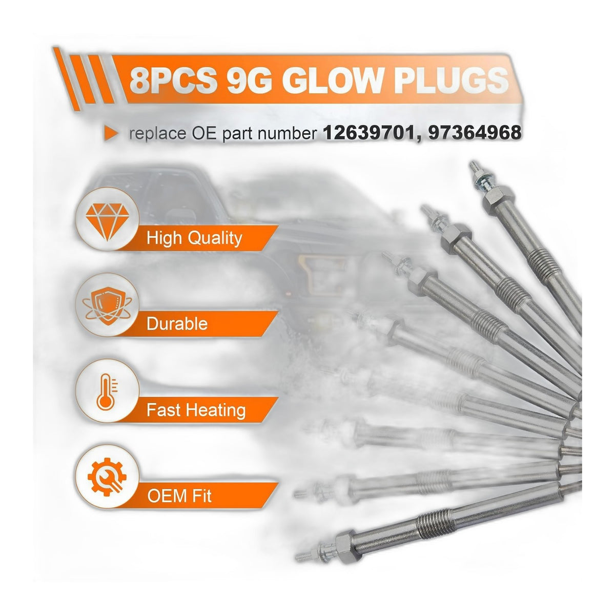 LLY Duramax Glow Plug - New Direct-Fit Diesel Replacement