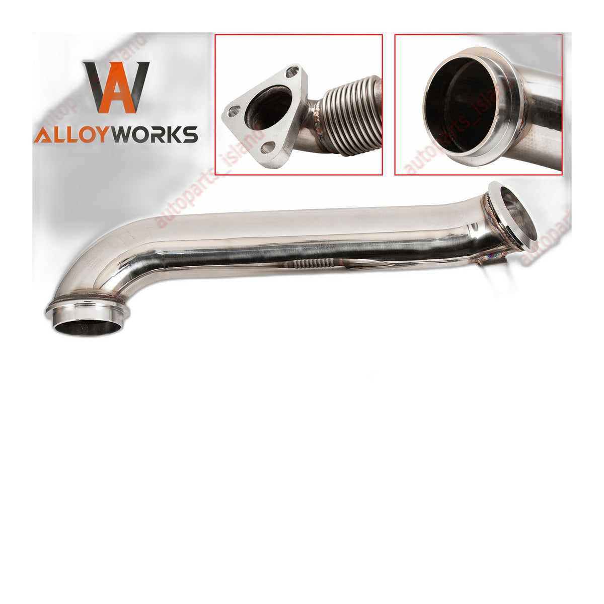 LLY Duramax Up-Pipe Kit 2004-2010 - New Direct-Fit Diesel Replacement