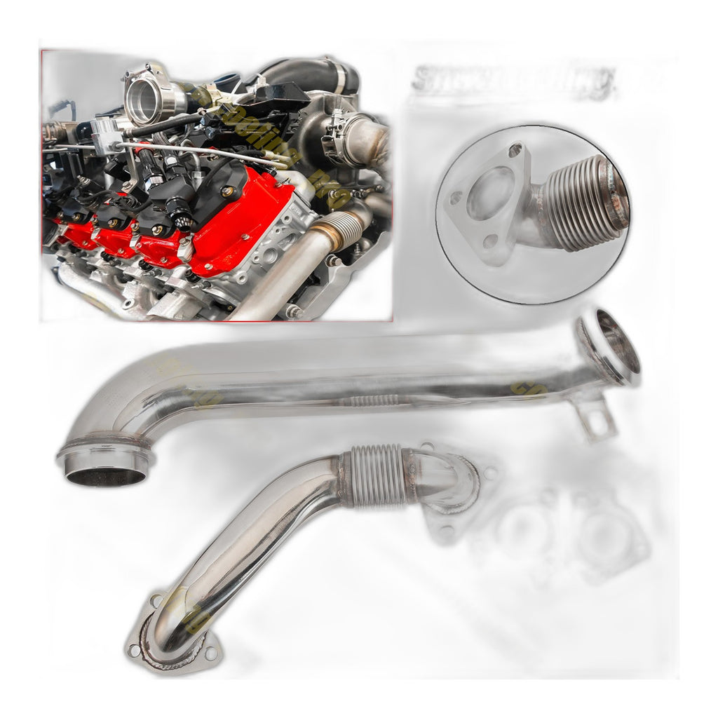 LLY Duramax Up-Pipe Kit 2004 - New Direct-Fit Diesel Replacement