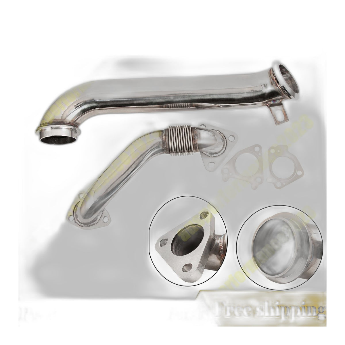 LLY Duramax Up-Pipe Kit 2004 - New Direct-Fit Diesel Replacement