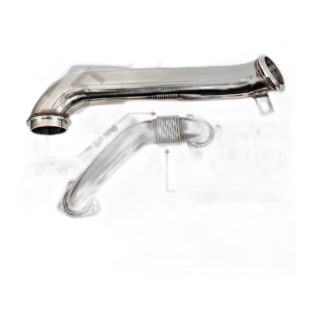 LLY Duramax Up-Pipe Kit 2004 - New Direct-Fit Diesel Replacement