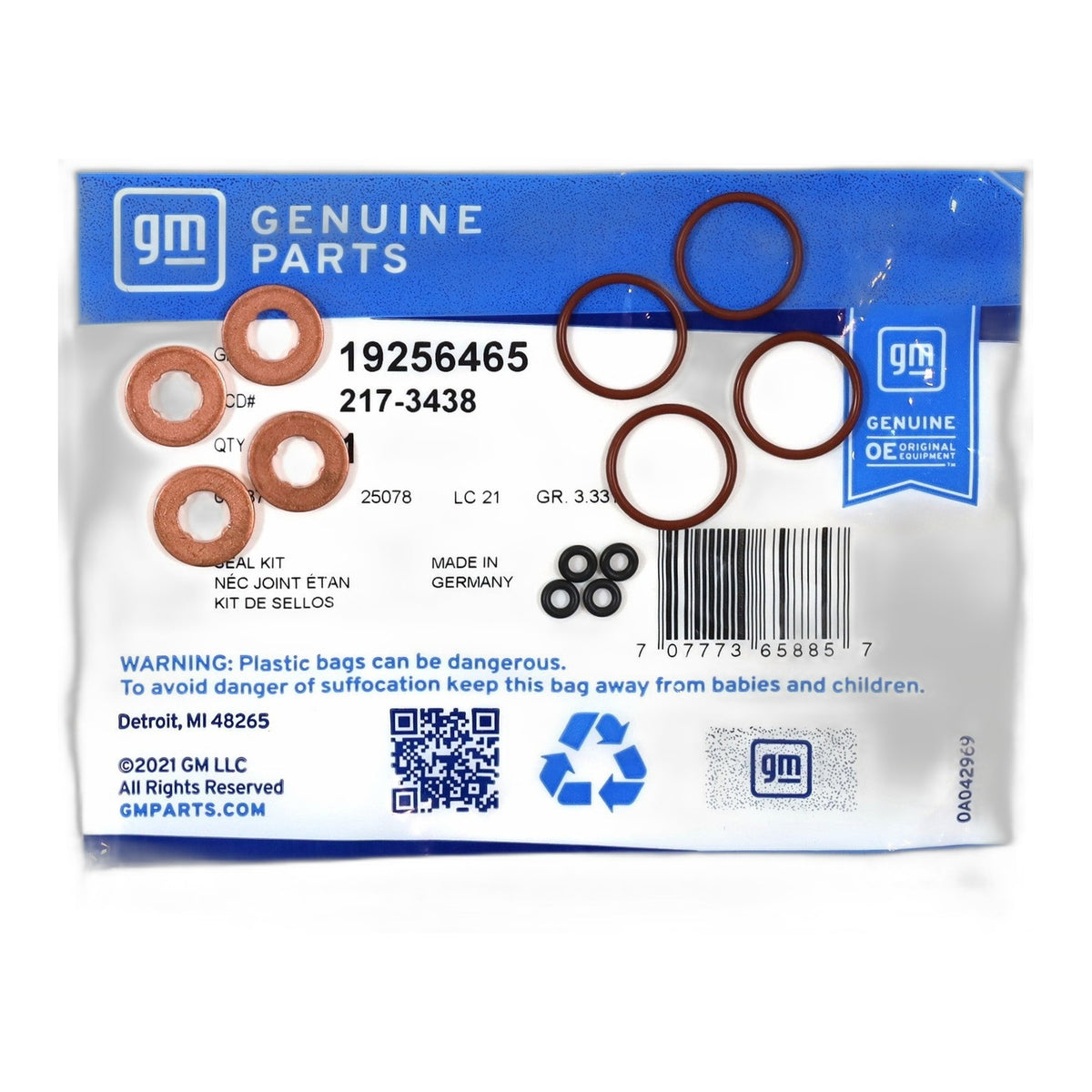 LML Duramax Injector Seal Kit 2011-2016 - New Direct-Fit Diesel Replacement