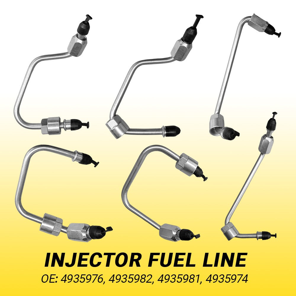 6.7L Cummins Injector Set 2007-2018 - Remanufactured Direct-Fit Diesel Replacement