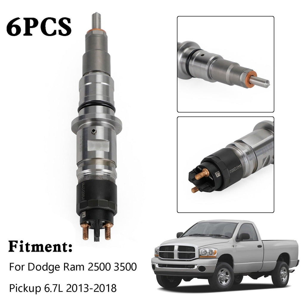 6.7L Cummins Injector Set - Remanufactured Direct-Fit Diesel Replacement