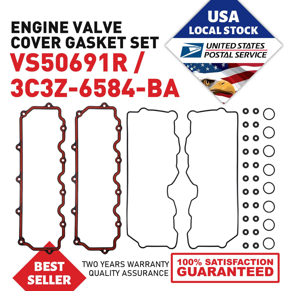 6.0L Power Stroke Valve Cover Gasket - New Direct-Fit Diesel Replacement