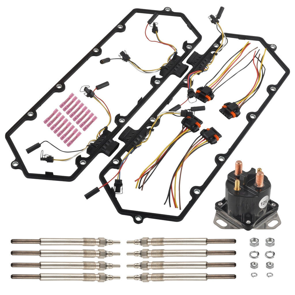 7.3L Power Stroke Glow Plug - New Direct-Fit Diesel Replacement