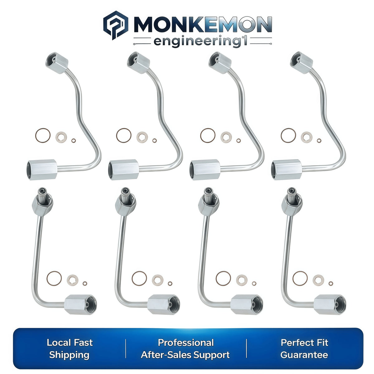 6.7L Power Stroke Injector Seal Kit - New Direct-Fit Diesel Replacement