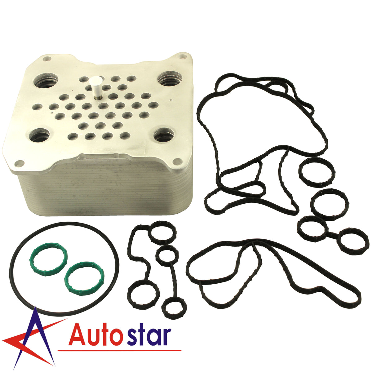 6.4L Power Stroke Oil Cooler - New Direct-Fit Diesel Replacement