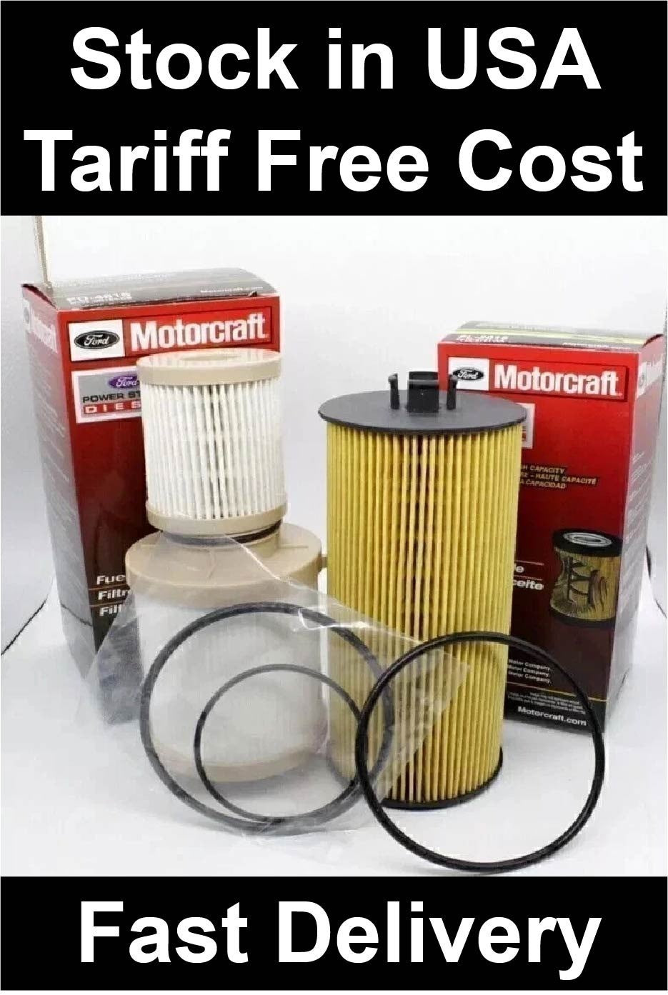 6.0L Power Stroke Oil Filter - New Direct-Fit Diesel Replacement