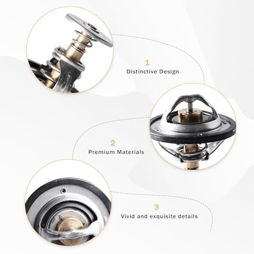 7.3L Power Stroke Thermostat 1996-1997 - New Direct-Fit Diesel Replacement