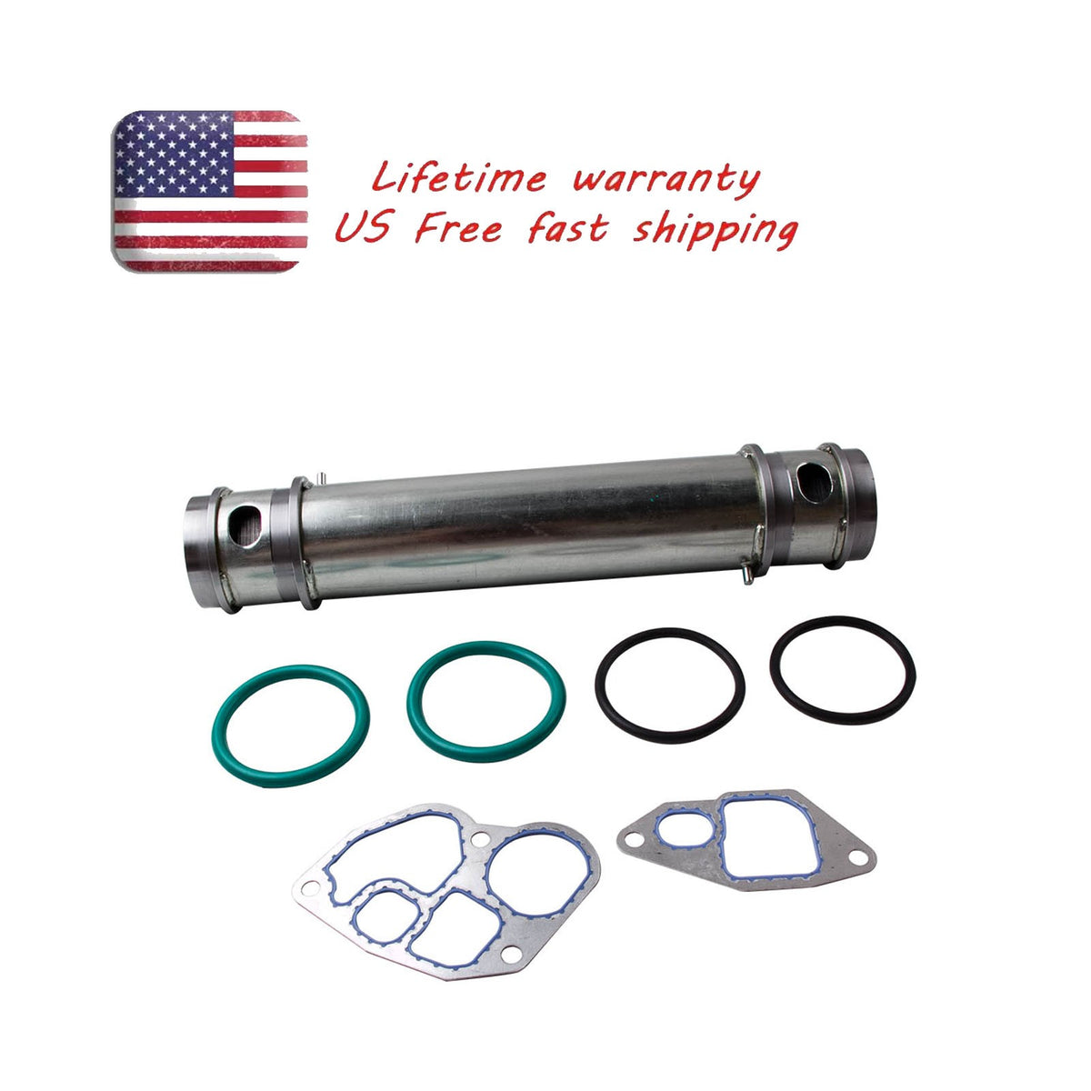 7.3L Power Stroke Oil Cooler 1994-2003 - New Direct-Fit Diesel Replacement