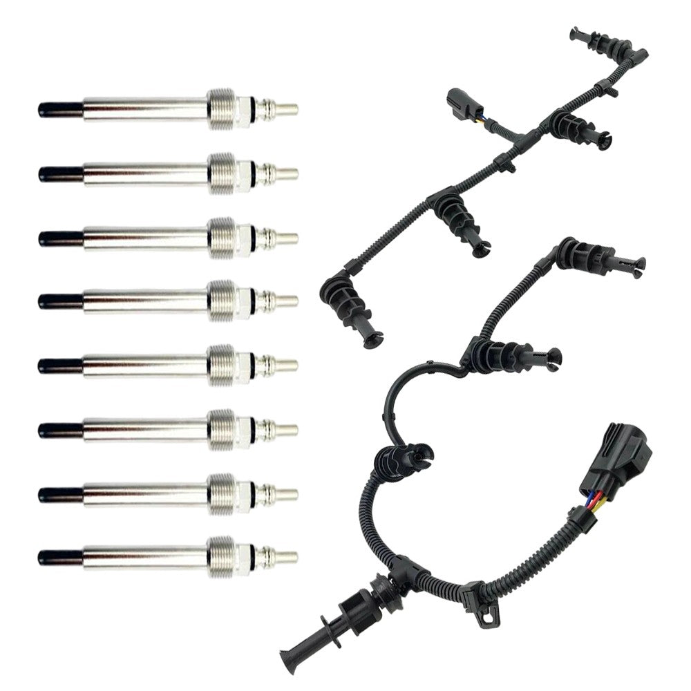 6.4L Power Stroke Glow Plug - New Direct-Fit Diesel Replacement