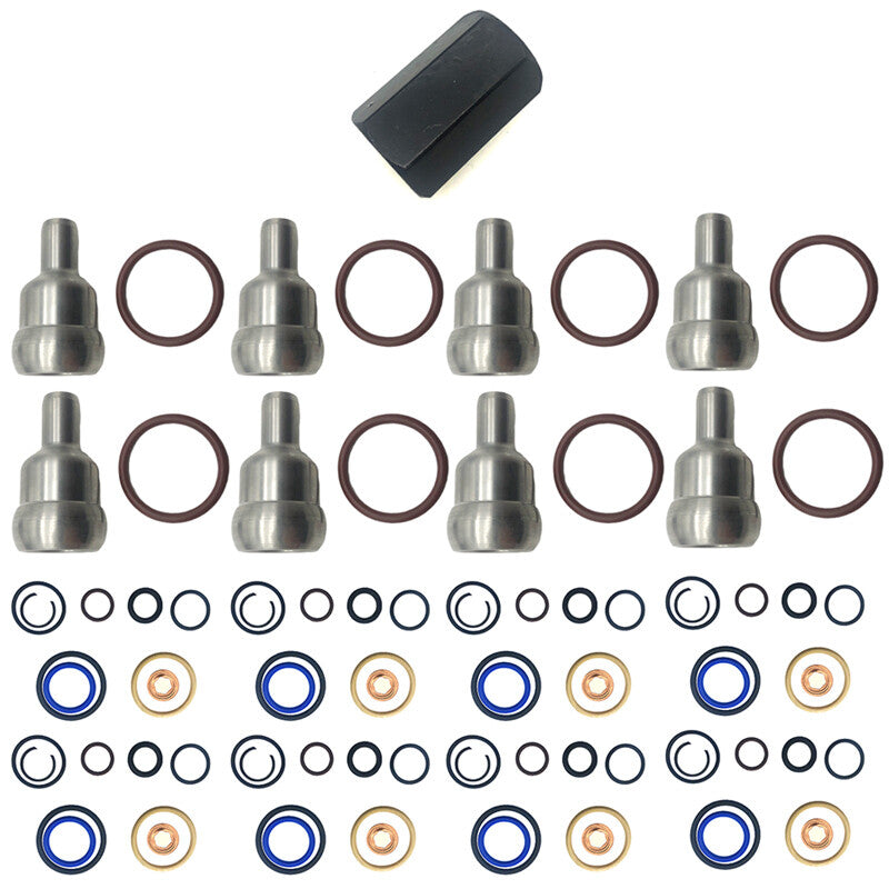 6.0L Power Stroke Injector Set - Remanufactured Direct-Fit Diesel Replacement