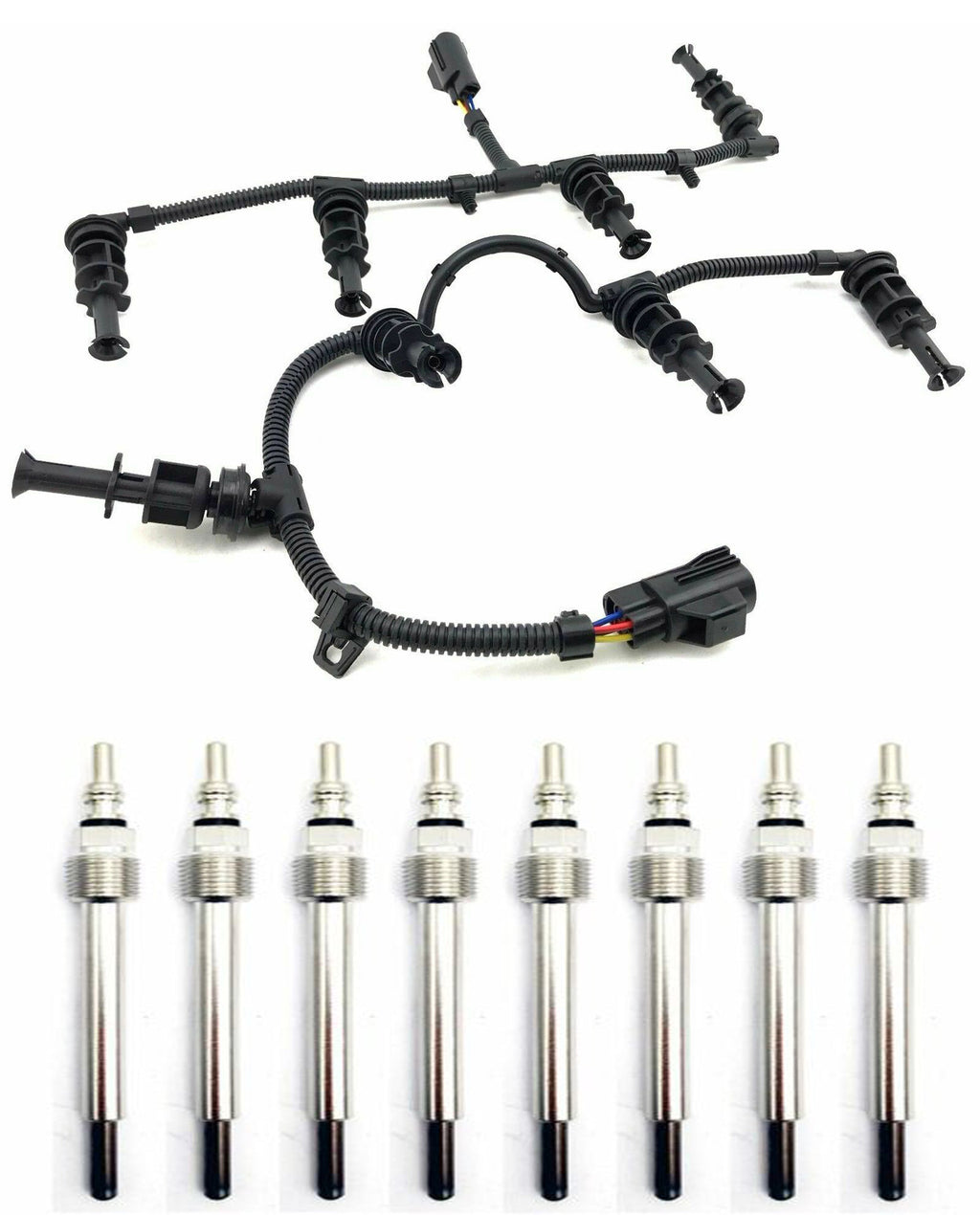 6.4L Power Stroke Glow Plug - New Direct-Fit Diesel Replacement
