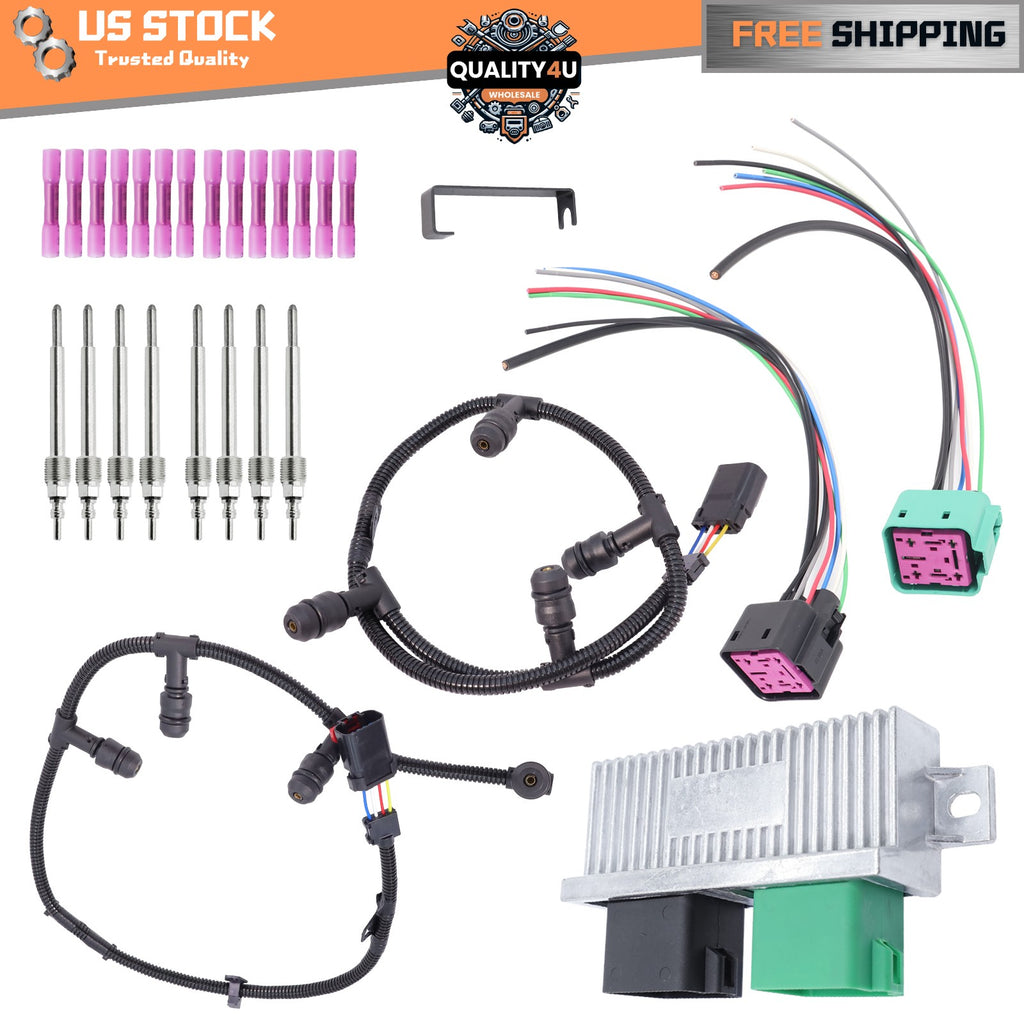 6.0L Power Stroke Glow Plug - New Direct-Fit Diesel Replacement