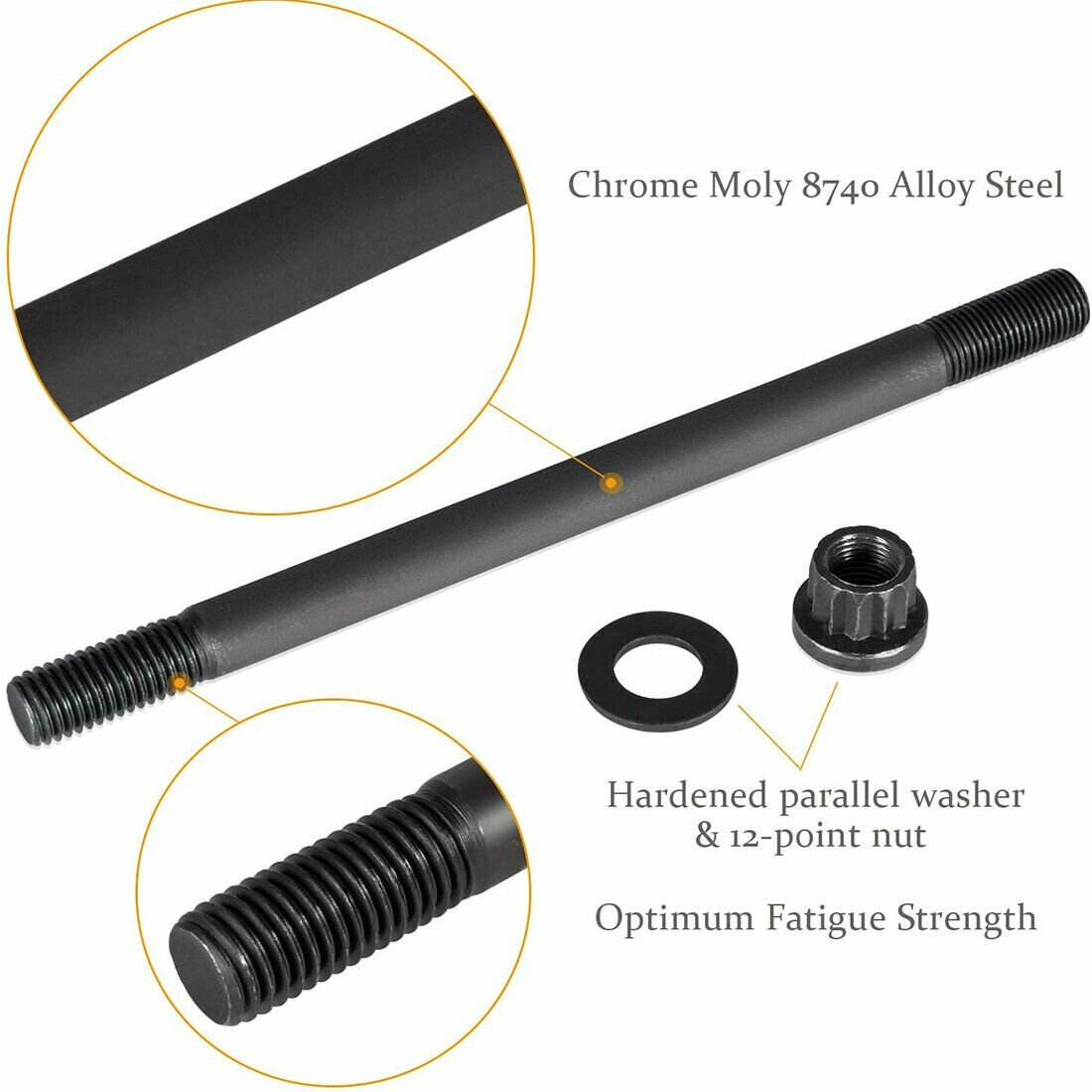6.0L Power Stroke Head Stud 2003-2009 - New Direct-Fit Diesel Replacement