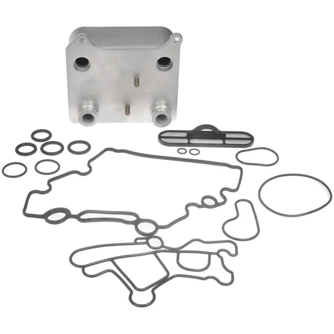 6.0L Power Stroke Oil Cooler 2003-2010 - New Direct-Fit Diesel Replacement