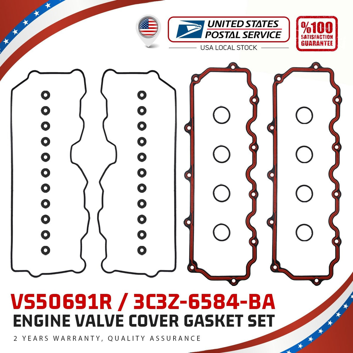 6.0L Power Stroke Valve Cover Gasket - New Direct-Fit Diesel Replacement
