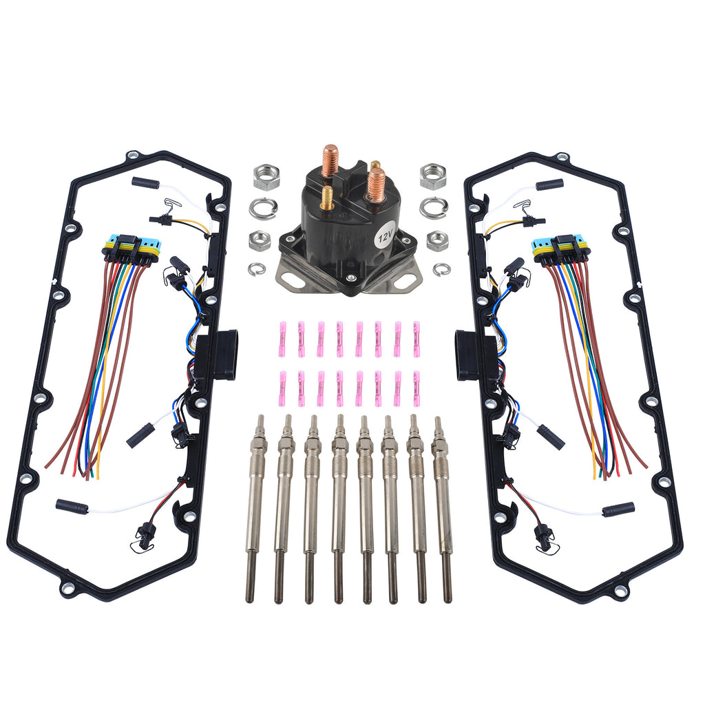 7.3L Power Stroke Glow Plug - New Direct-Fit Diesel Replacement