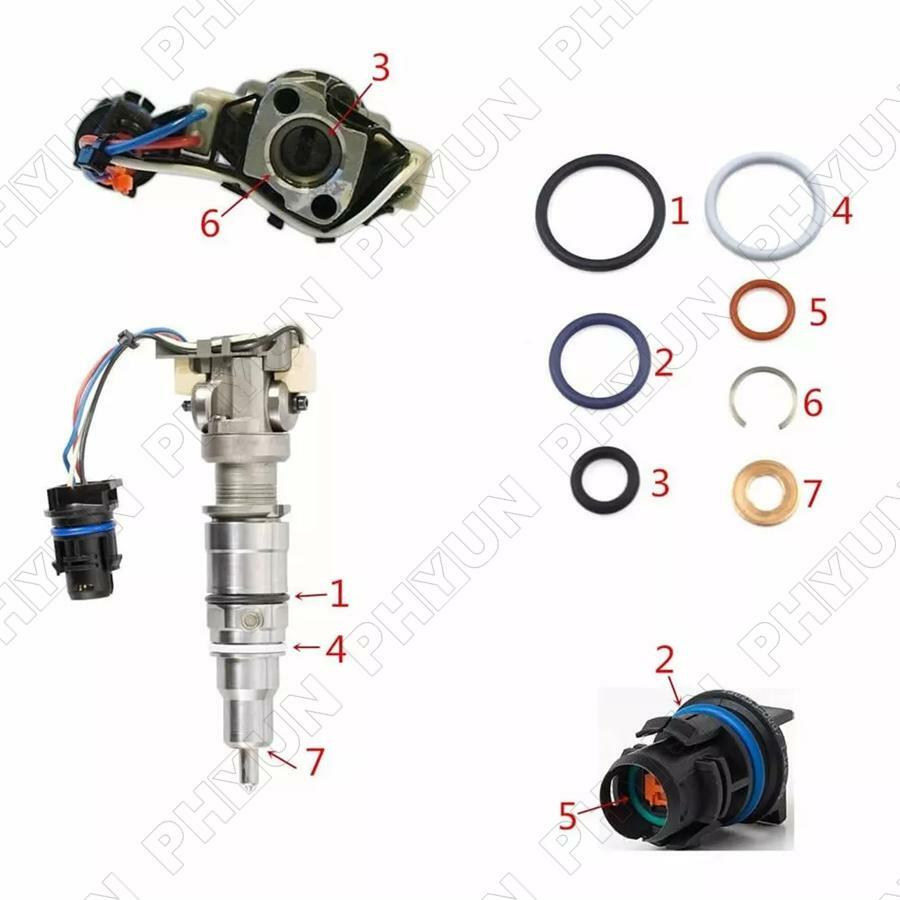 6.0L Power Stroke Injector Set - Remanufactured Direct-Fit Diesel Replacement