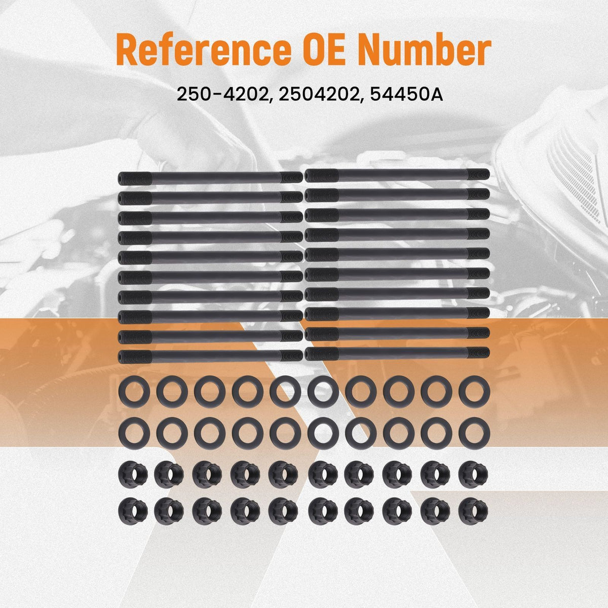 6.0L Power Stroke Head Stud - New Direct-Fit Diesel Replacement