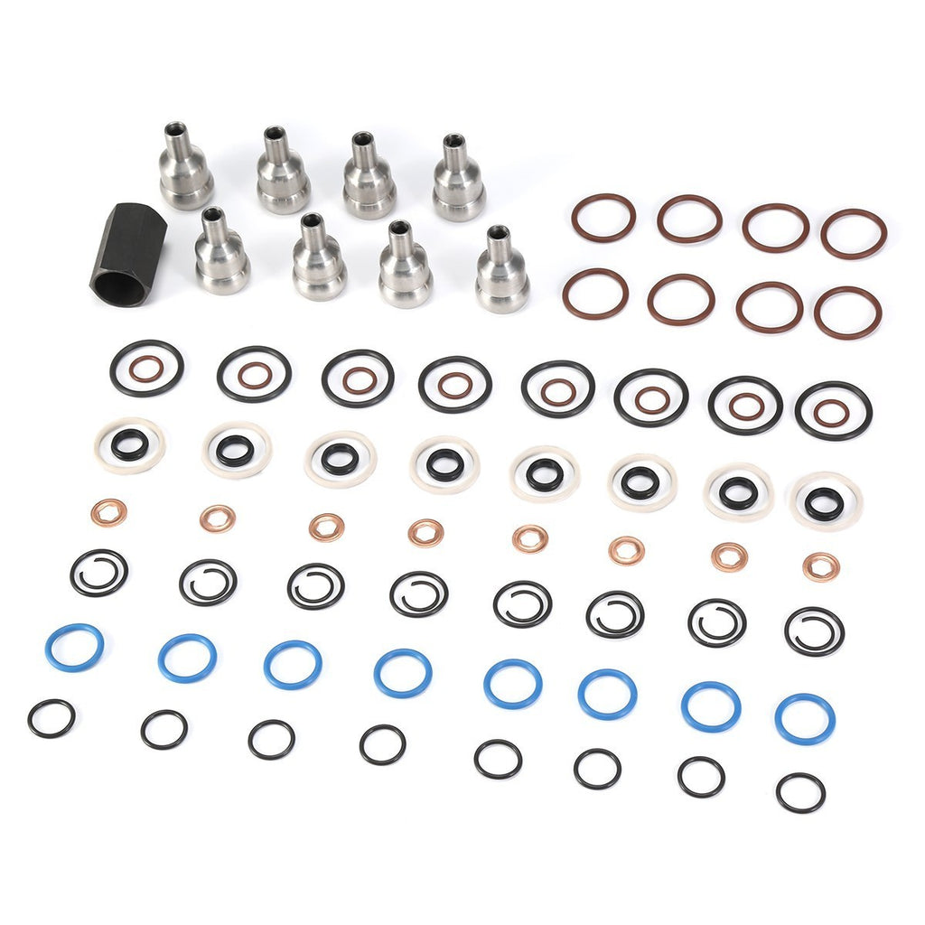 6.0L Power Stroke Injector Seal Kit - New Direct-Fit Diesel Replacement