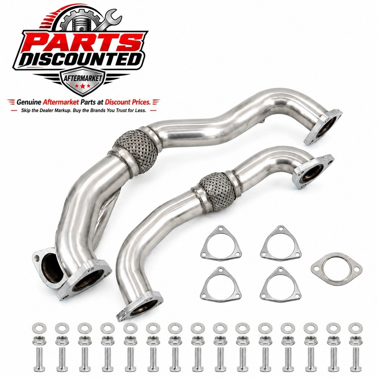 6.4L Power Stroke Up-Pipe Kit - New Direct-Fit Diesel Replacement