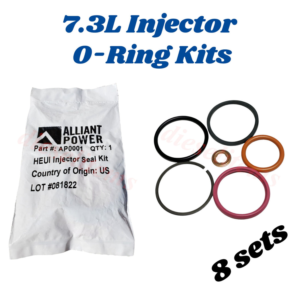 7.3L Power Stroke Injector Seal Kit - New Direct-Fit Diesel Replacement