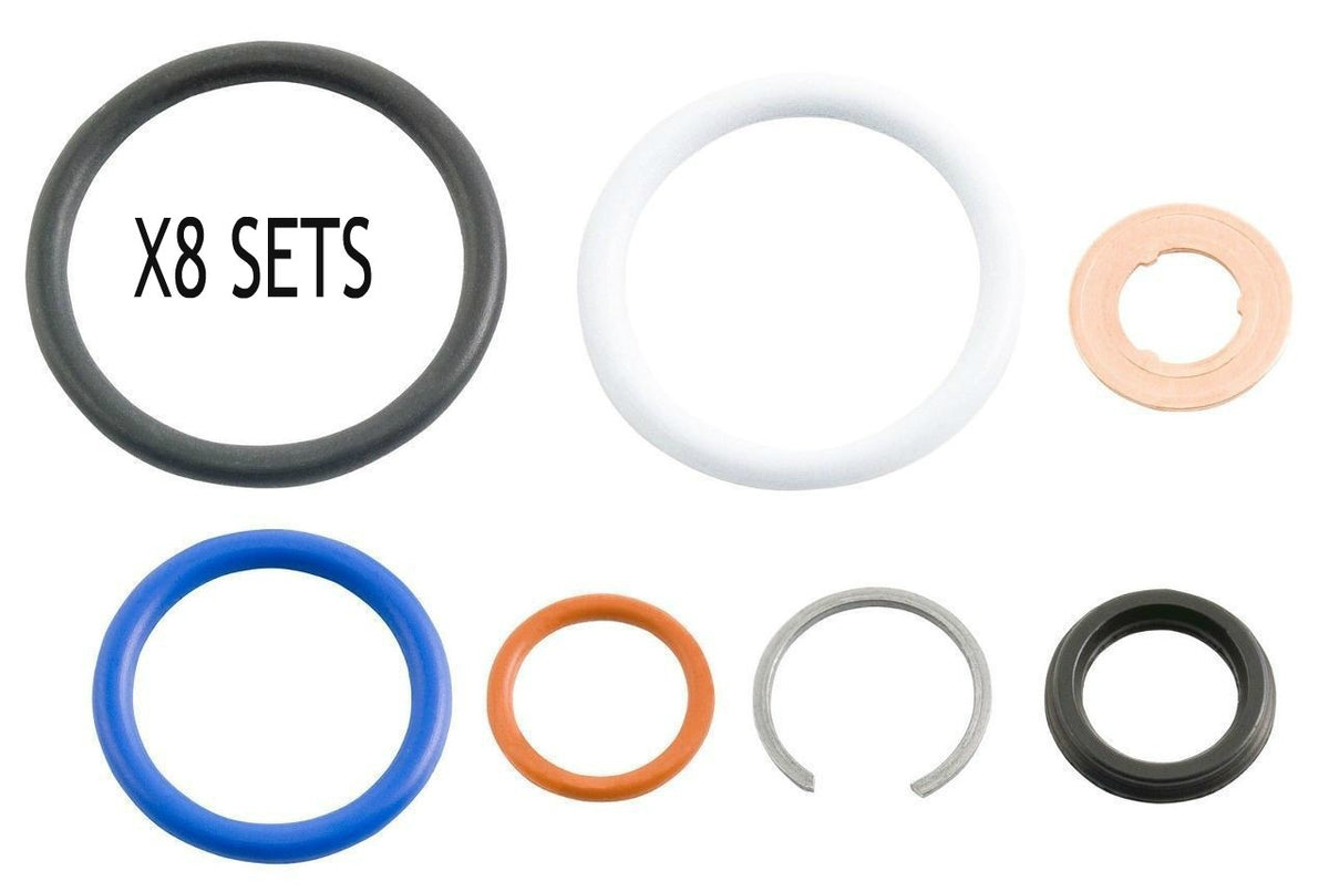 6.0L Power Stroke Injector Seal Kit - New Direct-Fit Diesel Replacement