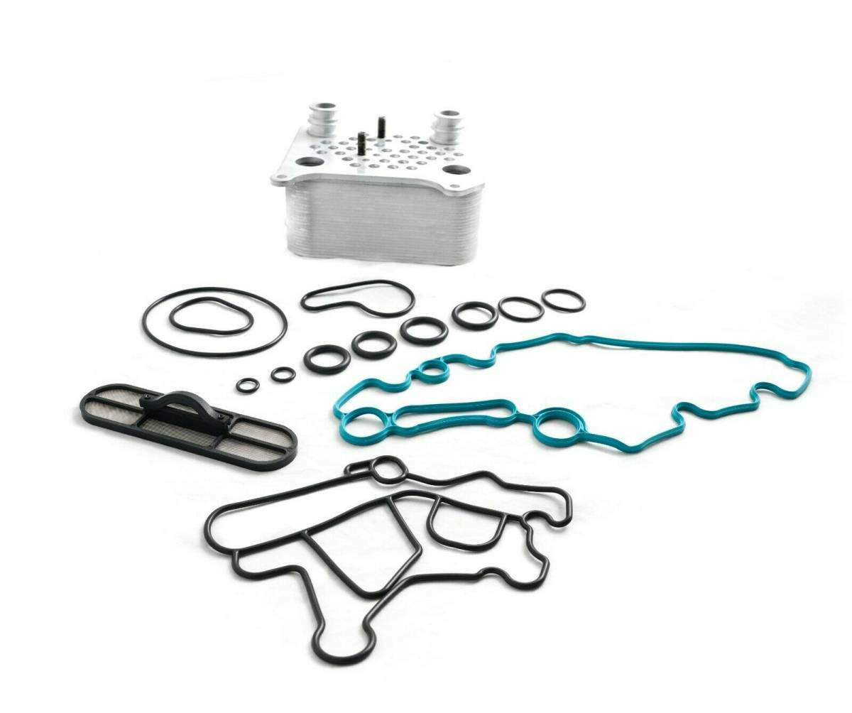 6.0L Power Stroke Oil Cooler 2003-2010 - New Direct-Fit Diesel Replacement