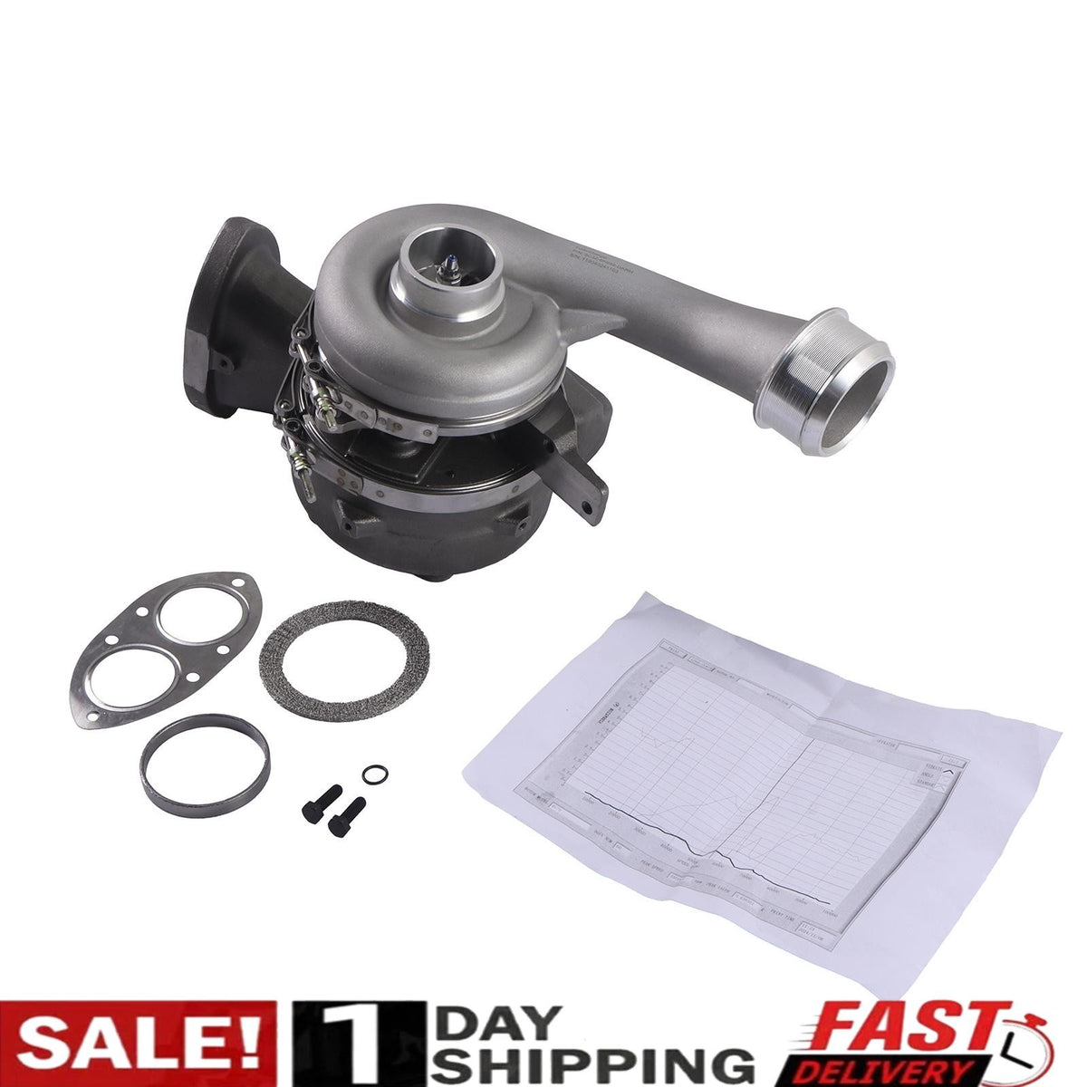 6.4L Power Stroke Turbocharger 2008-2010 - Remanufactured Direct-Fit Diesel Replacement