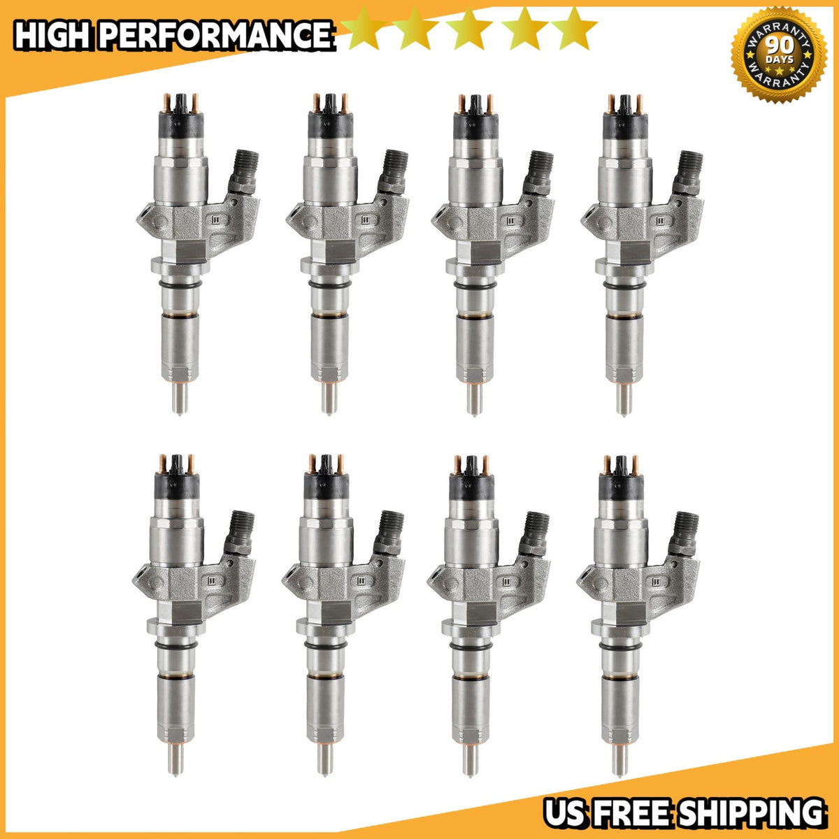 LB7 Duramax Injector Set 2001-2004 - Remanufactured Direct-Fit Diesel Replacement