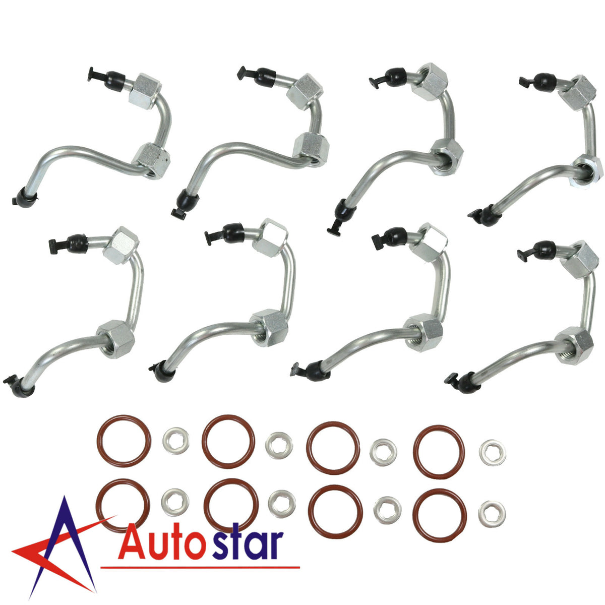 6.4L Power Stroke Injector Set - Remanufactured Direct-Fit Diesel Replacement