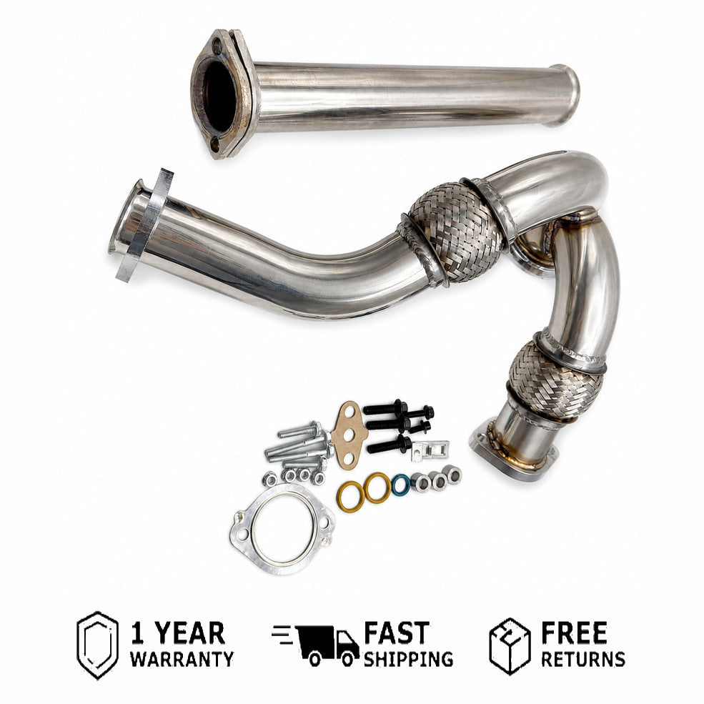 6.0L Power Stroke Up-Pipe Kit 2003-2007 - New Direct-Fit Diesel Replacement