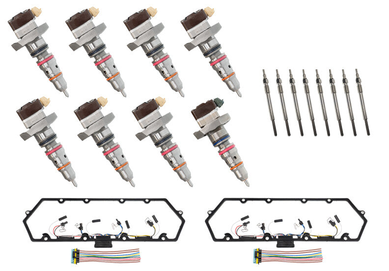 7.3L Power Stroke Injector Set 1999-2003 - Remanufactured Direct-Fit Diesel Replacement