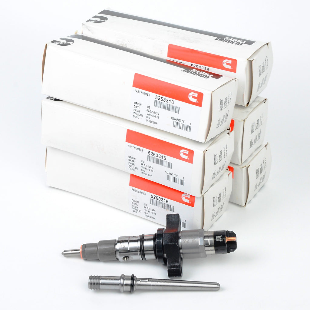 6.7L Cummins Injector Set - Remanufactured Direct-Fit Diesel Replacement