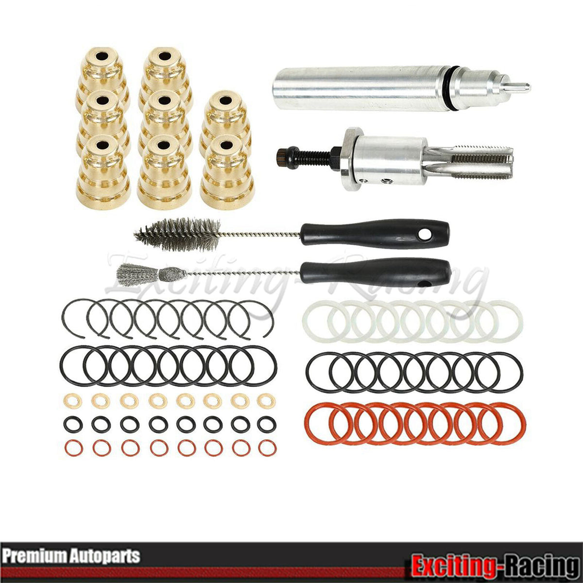 7.3L Power Stroke Injector Seal Kit - New Direct-Fit Diesel Replacement