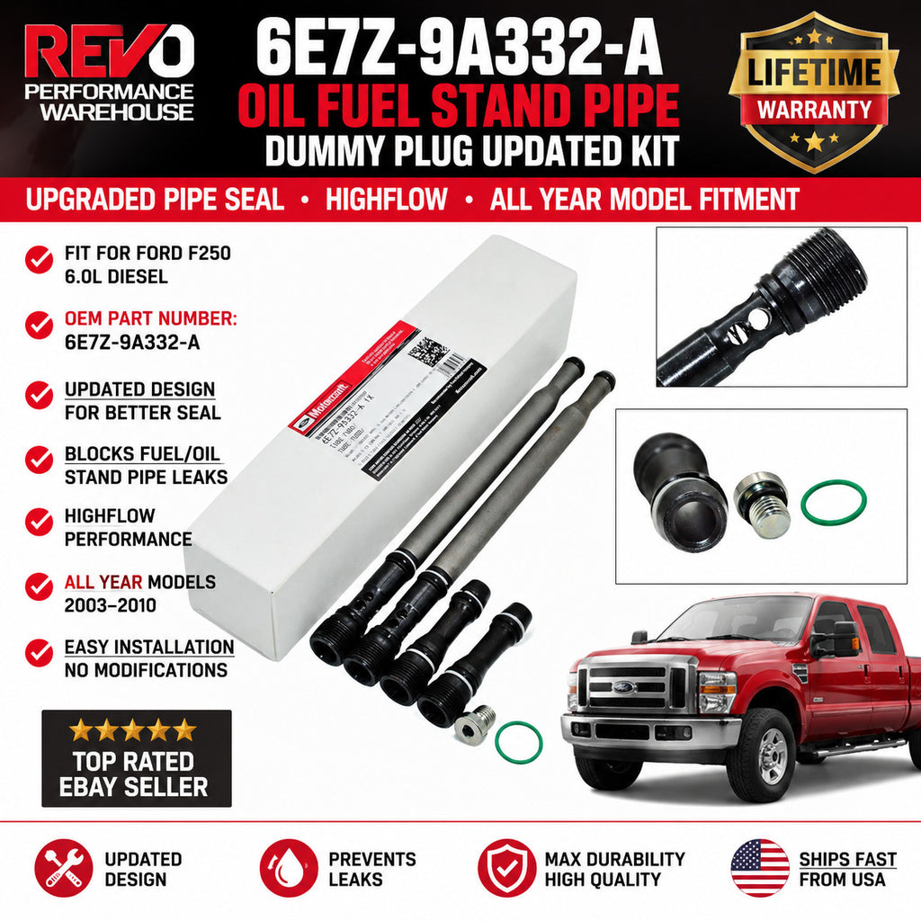 6.0L Power Stroke Standpipe Kit - New Direct-Fit Diesel Replacement
