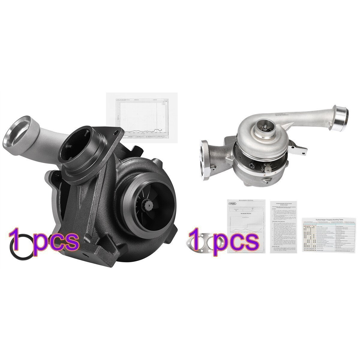 6.4L Power Stroke Turbocharger - Remanufactured Direct-Fit Diesel Replacement
