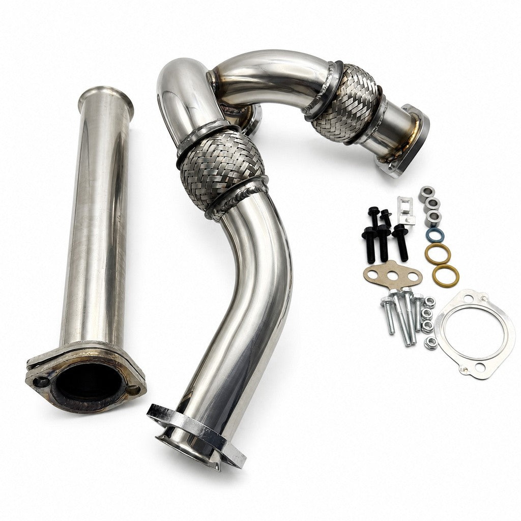 6.0L Power Stroke Up-Pipe Kit 2003-2007 - New Direct-Fit Diesel Replacement