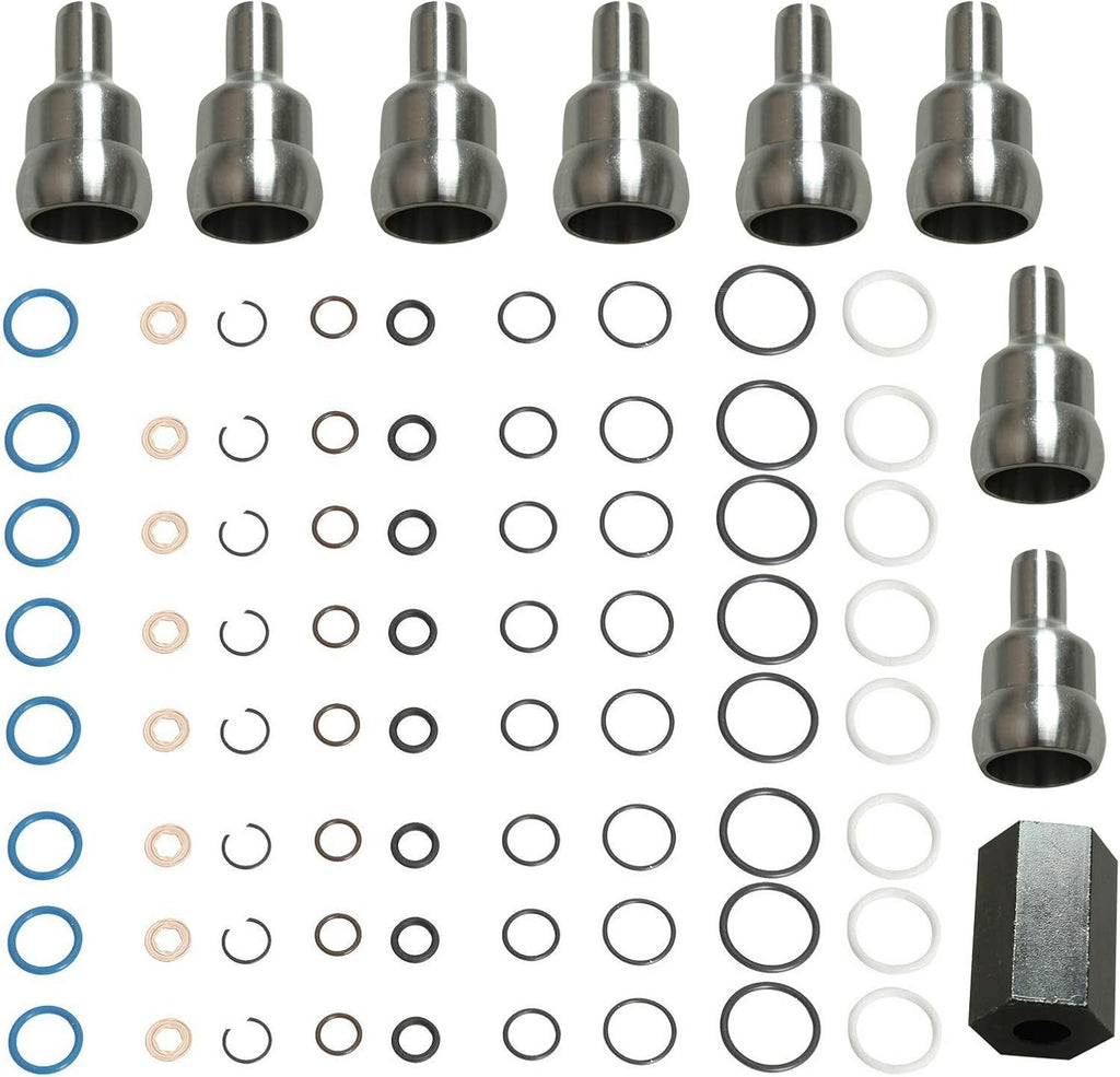 6.0L Power Stroke Injector Seal Kit - New Direct-Fit Diesel Replacement