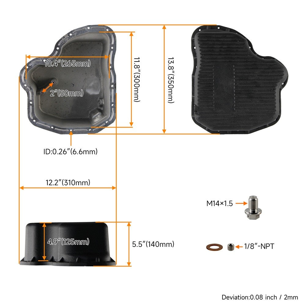 LB7 Duramax Oil Pan - New Direct-Fit Diesel Replacement