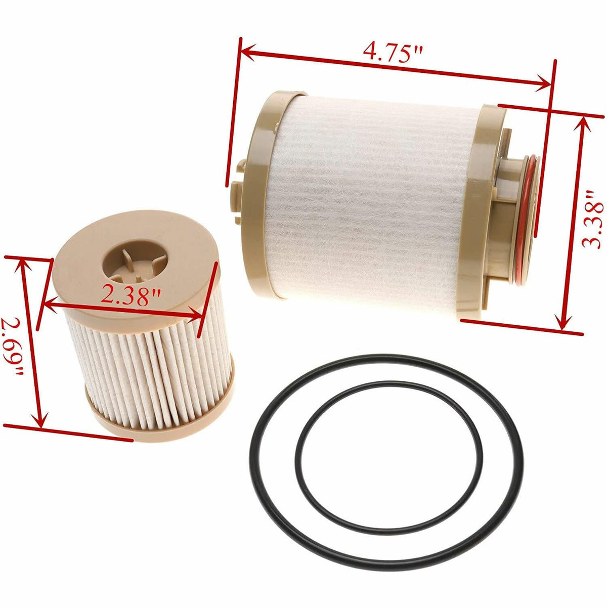 6.0L Power Stroke Fuel Filter - New Direct-Fit Diesel Replacement