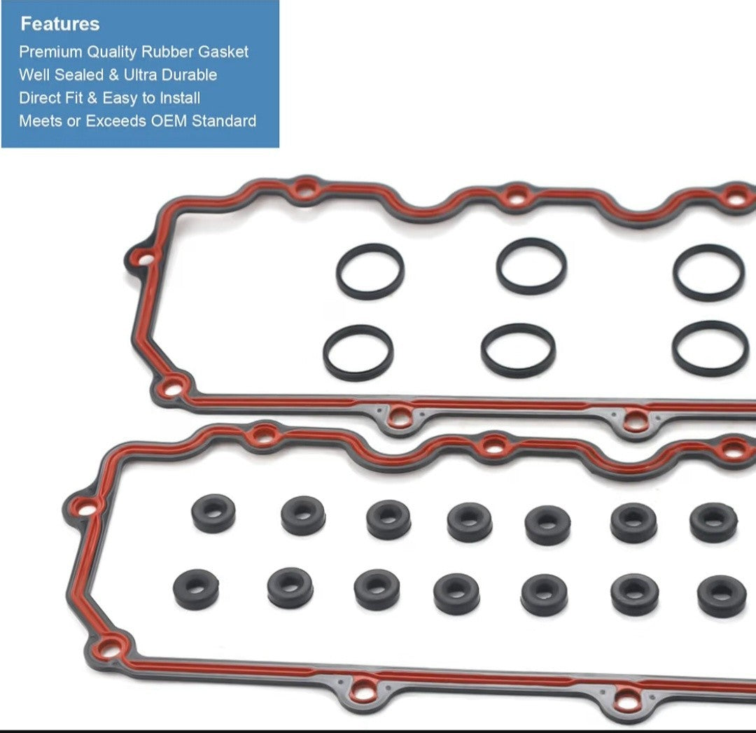 6.0L Power Stroke Valve Cover Gasket - New Direct-Fit Diesel Replacement