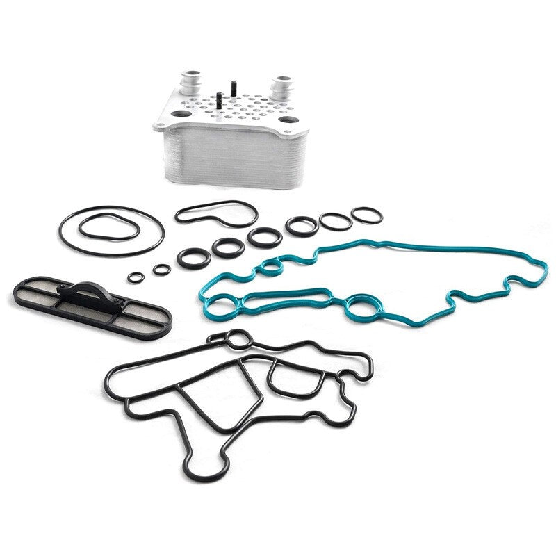6.0L Power Stroke Oil Cooler 2003-2010 - New Direct-Fit Diesel Replacement